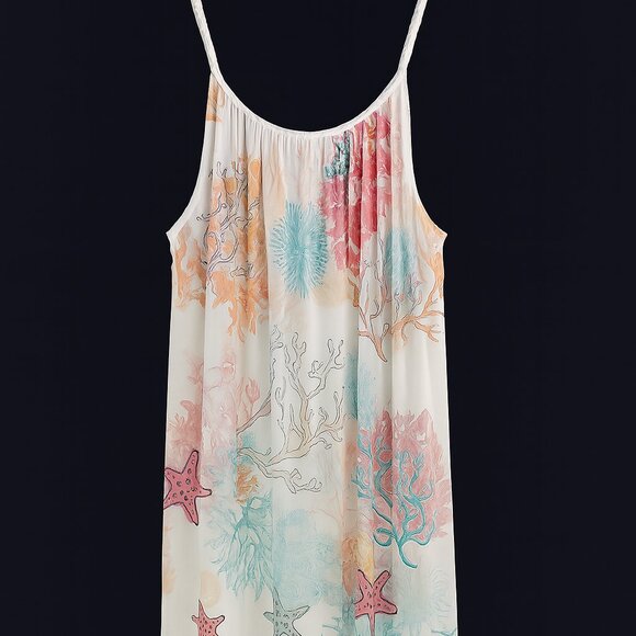 indigo soul Dresses & Skirts - EUC! 🌊 Indigo Soul Coastal Dream Maxi Dress 🐚✨Size XL